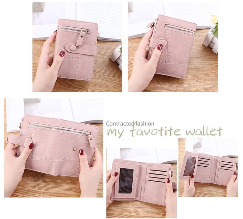 Vegan Woman Faux Leather Wallet