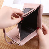 Vegan Woman Faux Leather Wallet